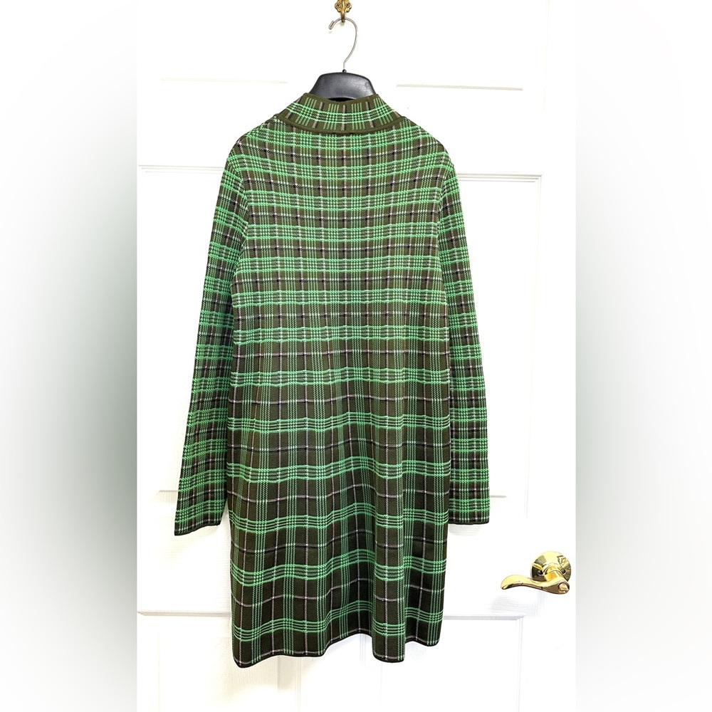 Rare‼️Exquisite‼️EUC Missoni Green/BrownPink Weave 60’s style Midi Dress/Sweater - Picture 10 of 16